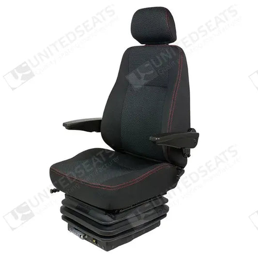 UnitedSeats CS85/C4 construction suspension seat fabric - UnitedSeats Mechanical suspended seat