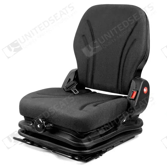 UnitedSeats MGV35 forklift suspension seat fabric - UnitedSeats Mechanical suspended seat