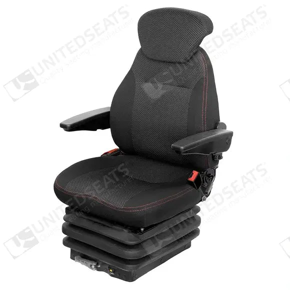 UnitedSeats CS85/C1 2T tractor suspension seat fabric - UnitedSeats Mechanical suspended seat