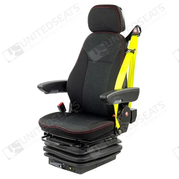 UnitedSeats CS85/C7 construction suspension seat fabric - UnitedSeats Mechanical suspended seat