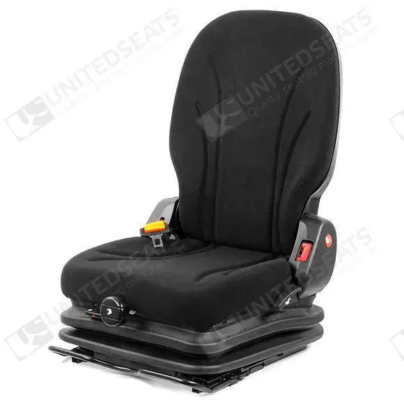 UnitedSeats MGV55 forklift suspension seat fabric - UnitedSeats Mechanical suspended seat