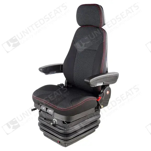 UnitedSeats MGV120/C7 construction suspension seat fabric - UnitedSeats Mechanical suspended seat