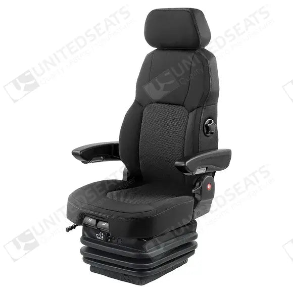 UnitedSeats LGV120/C8 construction air suspension seat fabric - UnitedSeats Vehicle Seat