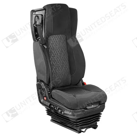 UnitedSeats C70 truck air suspension seat fabric - UnitedSeats Vehicle Seat