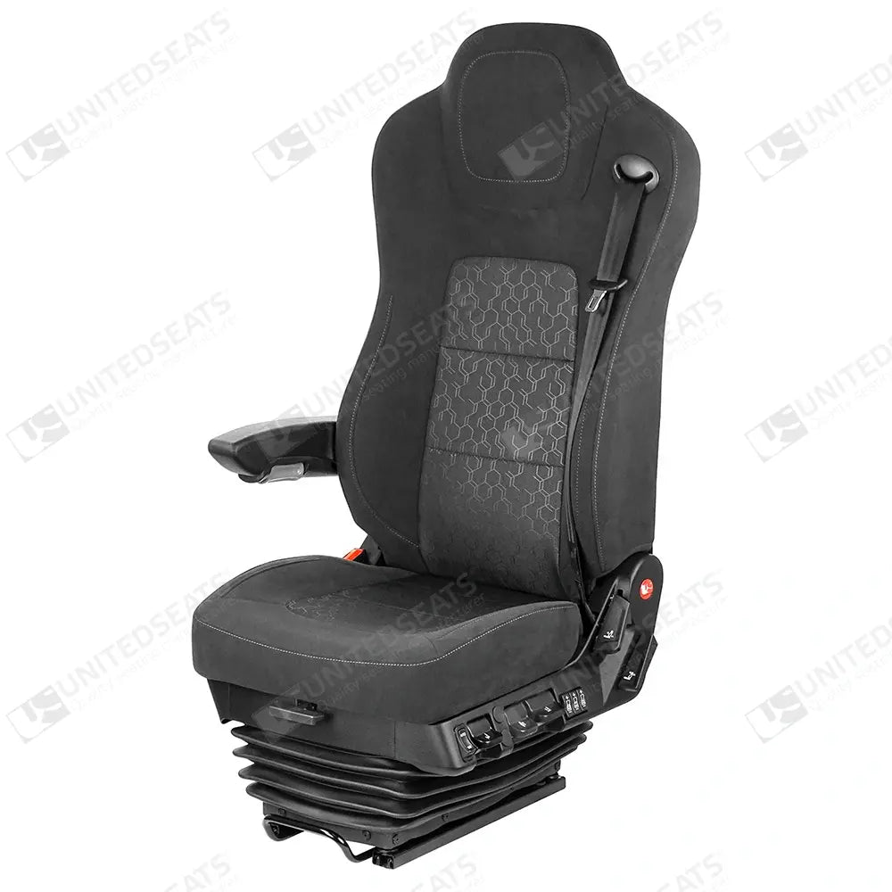 UnitedSeats C60 truck air suspension seat fabric - UnitedSeats Vehicle Seat (image 2)
