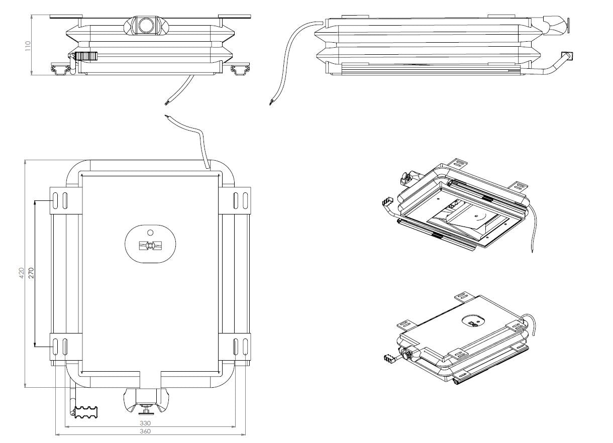 LGV35 air suspension 12V