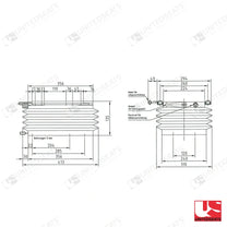 UnitedSeats MGV84 mechanical suspension unit - UnitedSeats Vehicle Seat part (image 2)