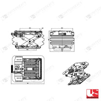 UnitedSeats MGV120 seat part - UnitedSeats Vehicle Seat part (image 2)