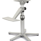 56-80mm height adjust - Footrest - Round base (Flensvoet)