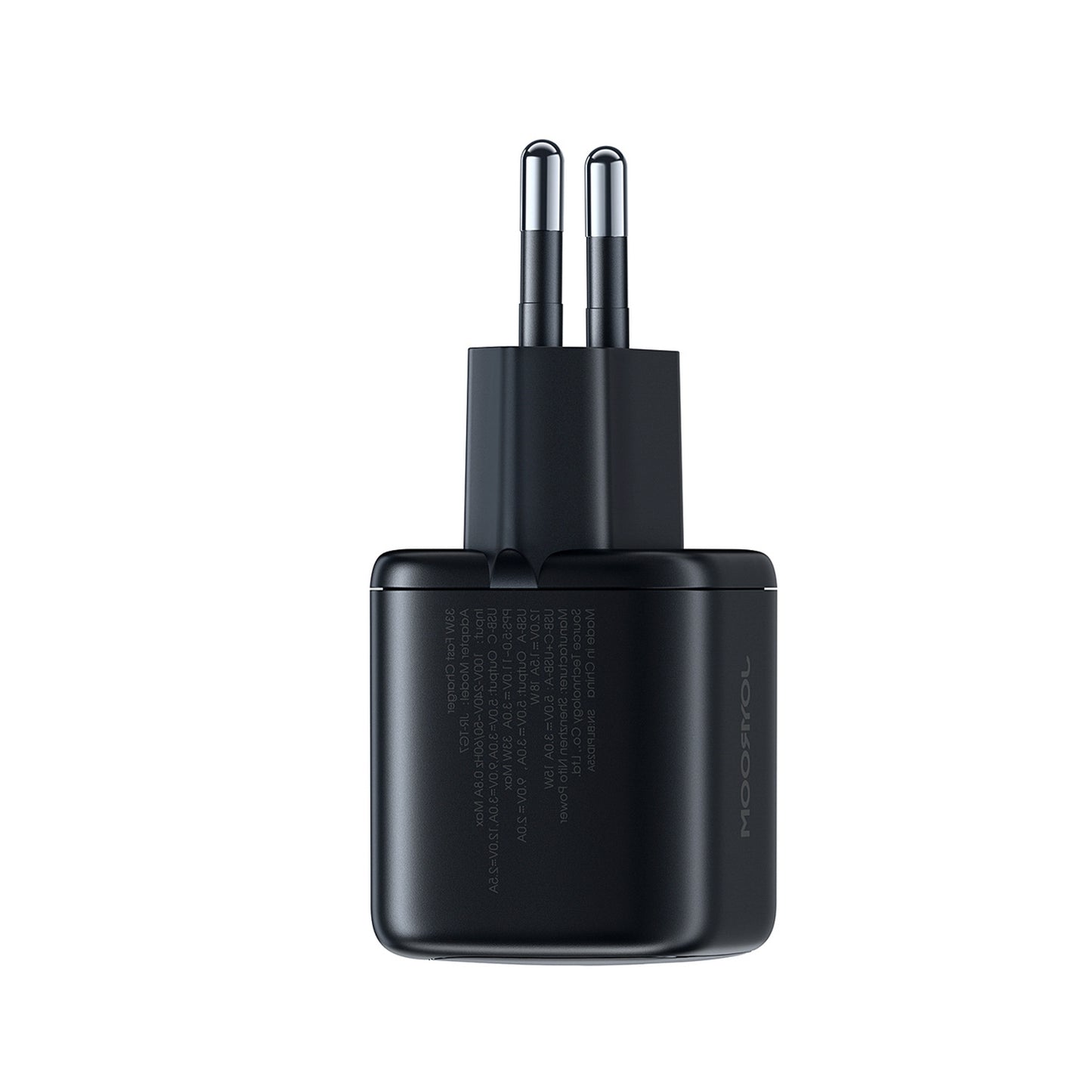 USB-A USB-C wall charger with USB-C cable - iPhone Lightning 33W - black - Carlat