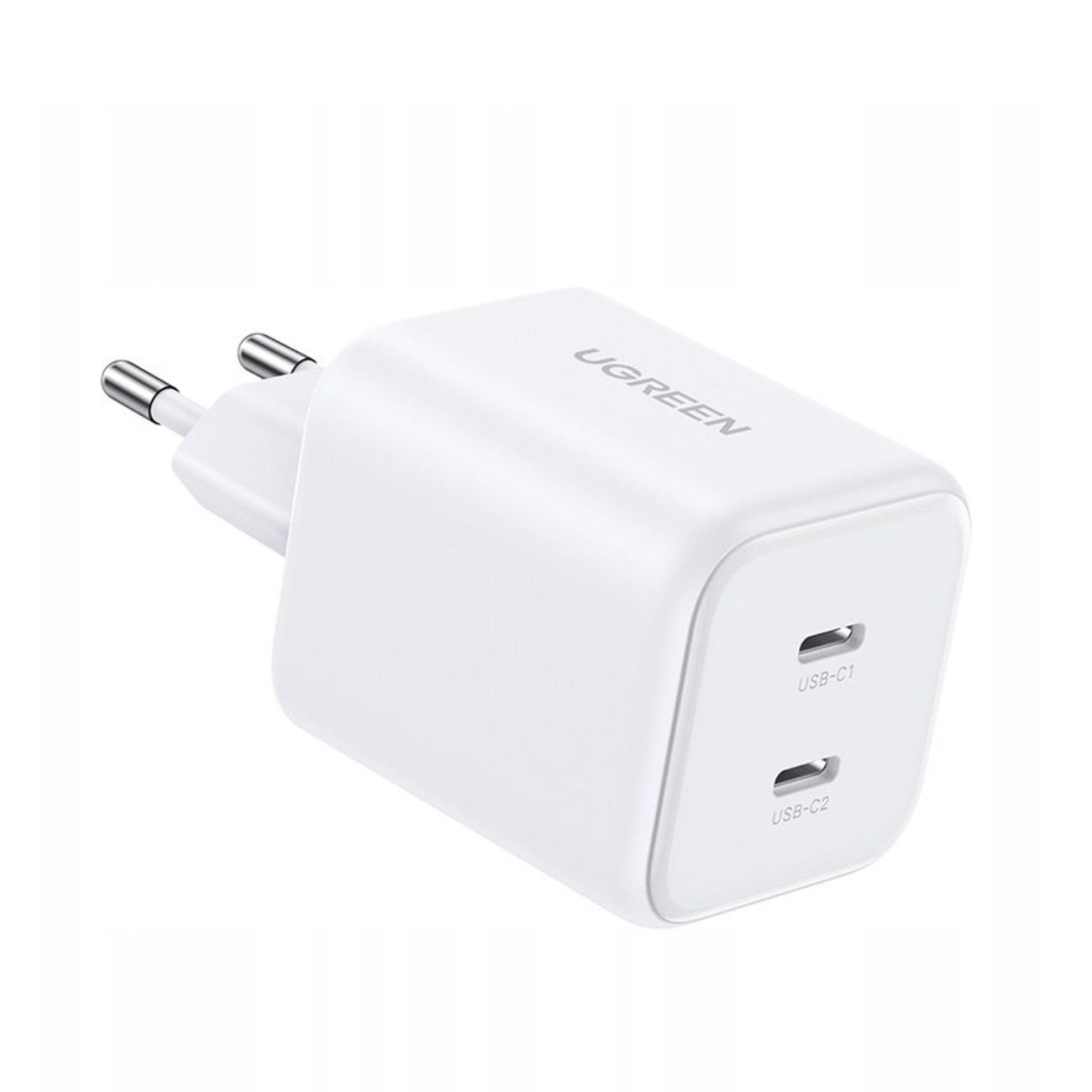USB-C GaN 45W wall charger - white - Carlat