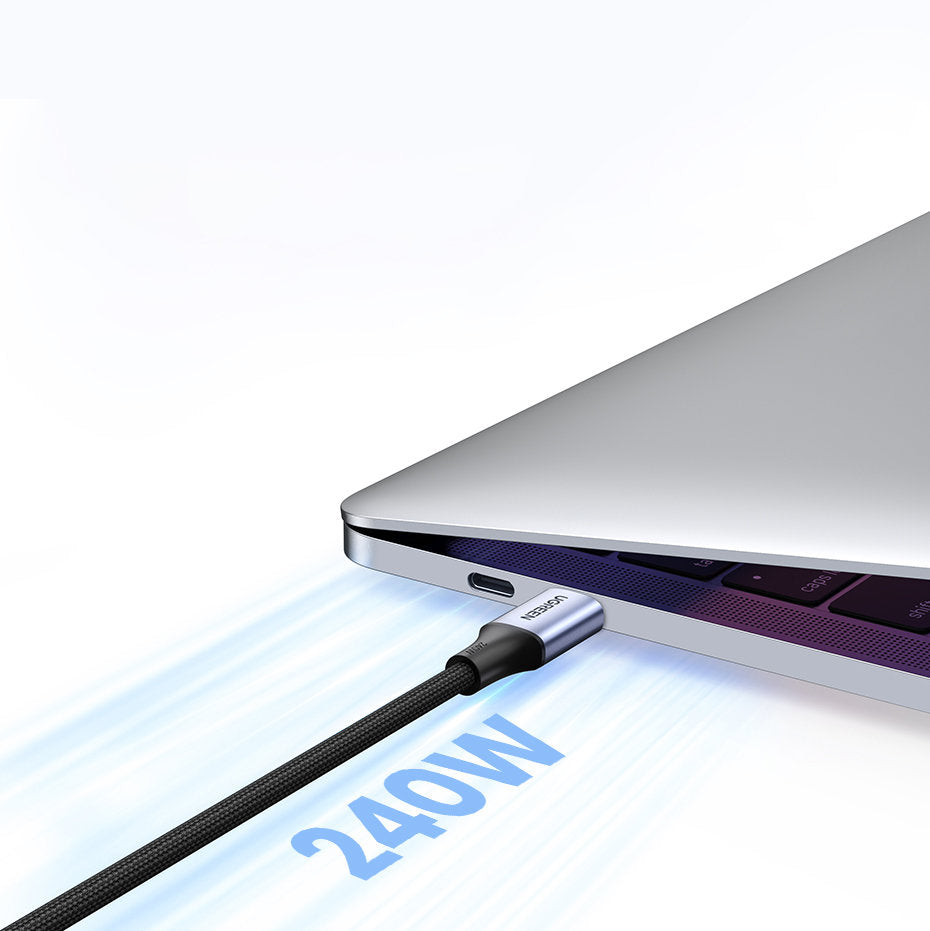 USB-C Power Delivery cable 240W 5A 2m gray - Carlat