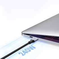 USB-C Power Delivery cable 240W 5A 2m gray - Carlat