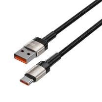 USB-C - USB-A UltraBoost Evo cable 100W 5A 1m - titanium - Carlat