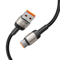 USB-C - USB-A UltraBoost Evo cable 100W 5A 1m - titanium - Carlat