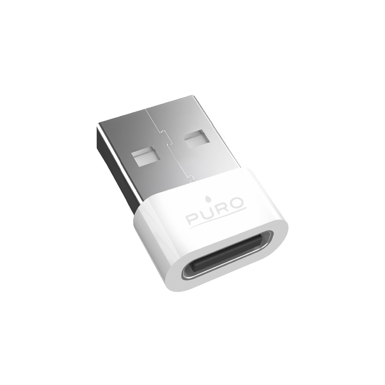 USB-C - USB-A adapter - white - Carlat