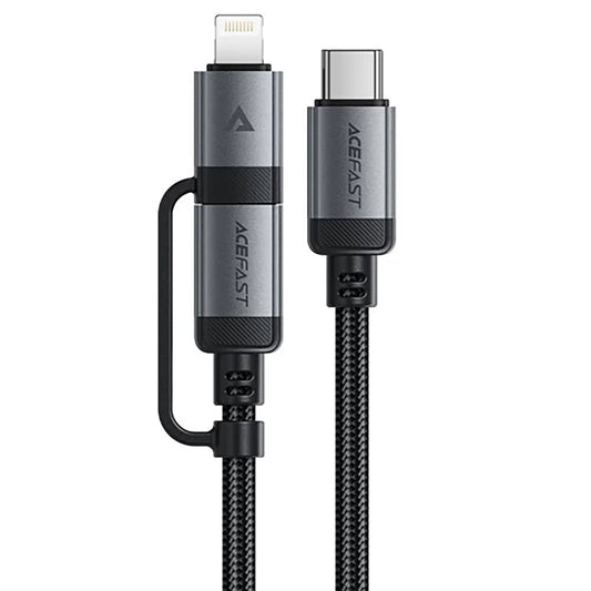 USB-C - USB-C / Lightning cable 60W 480Mb/s 3A 1.2m - black - Carlat