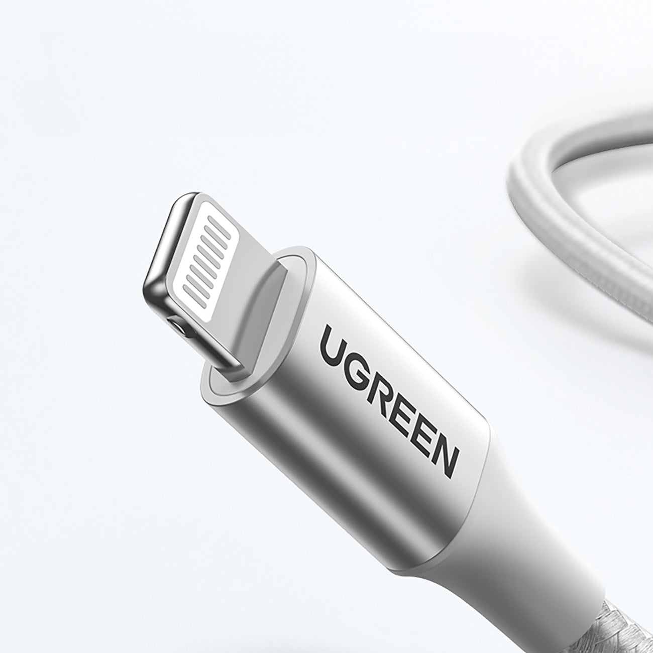 USB-C - iPhone Lightning MFi cable 1m - silver - Carlat