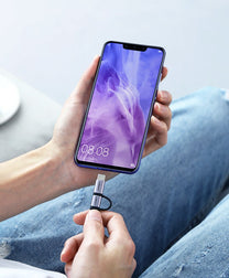 USB Cables – 2in1 Cable, strong braided cable USB - Carlat