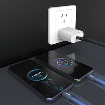 USB Cables – 2in1 L3F cable for charging 2 phones - Carlat