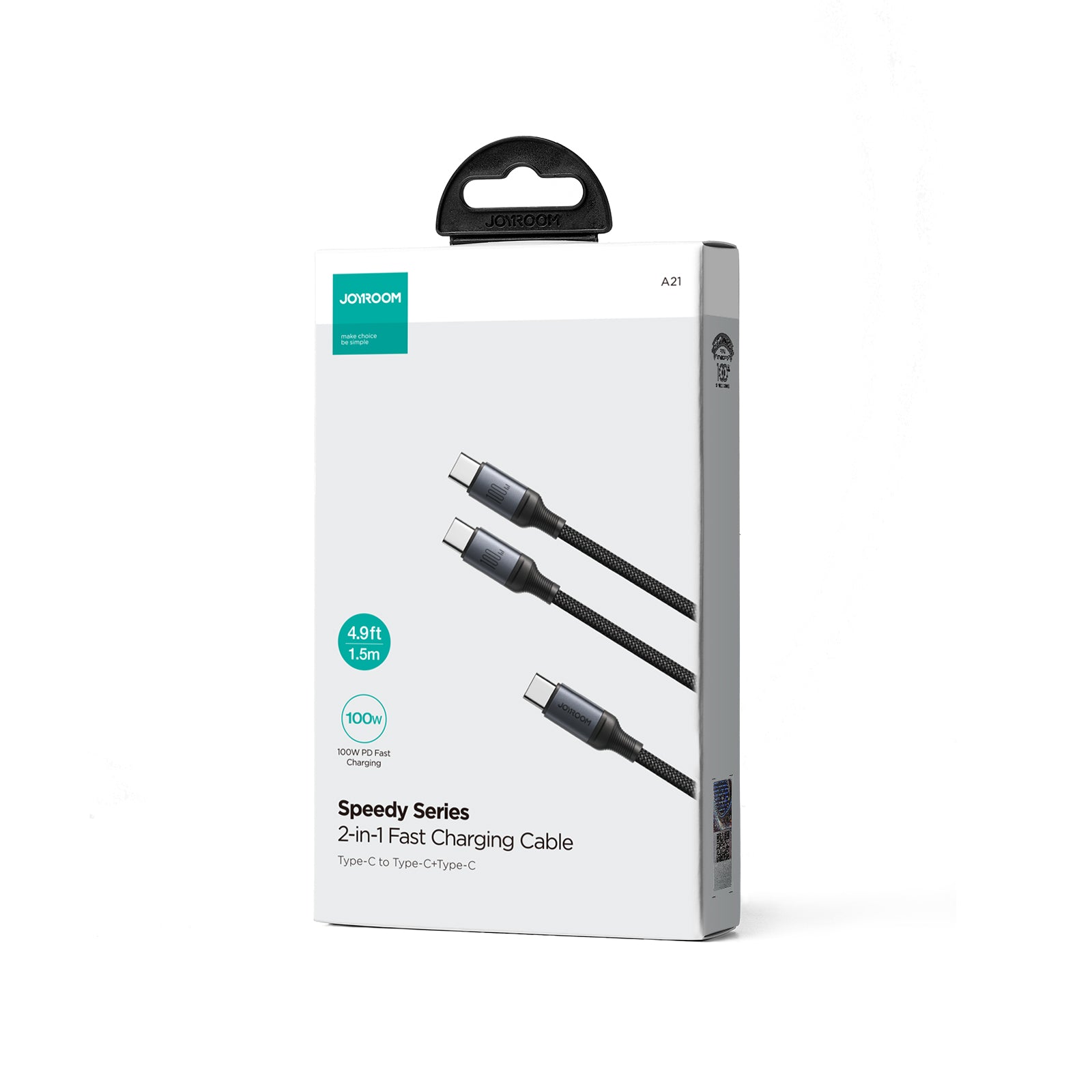 USB Cables – 2in1 Speedy Series USB-C - 2x USB-C - Carlat