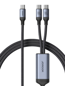 USB Cables – 2in1 Speedy Series USB-C - 2x USB-C - Carlat