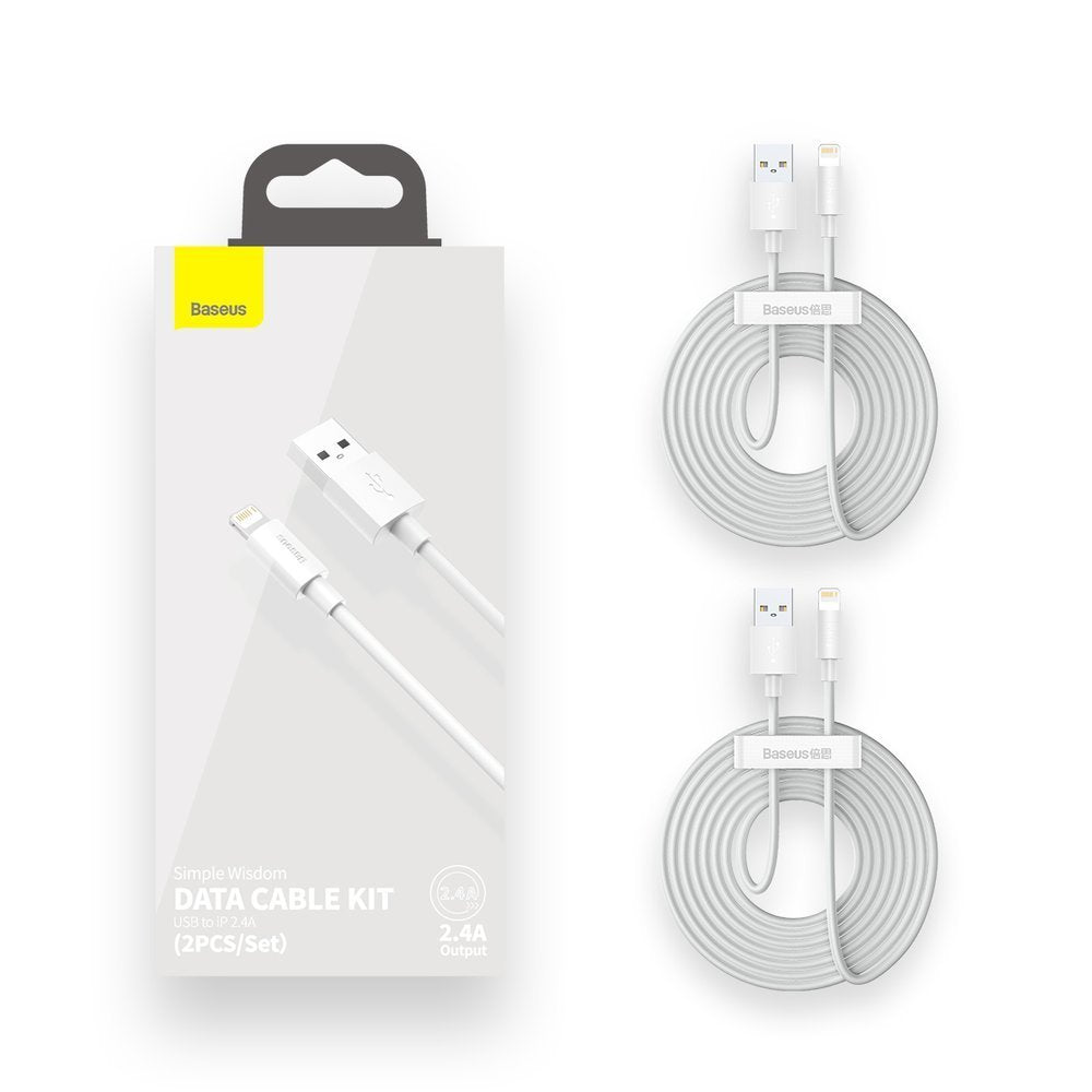 USB Cables – 2x Iphone Lightning USB cable fast charging - Carlat