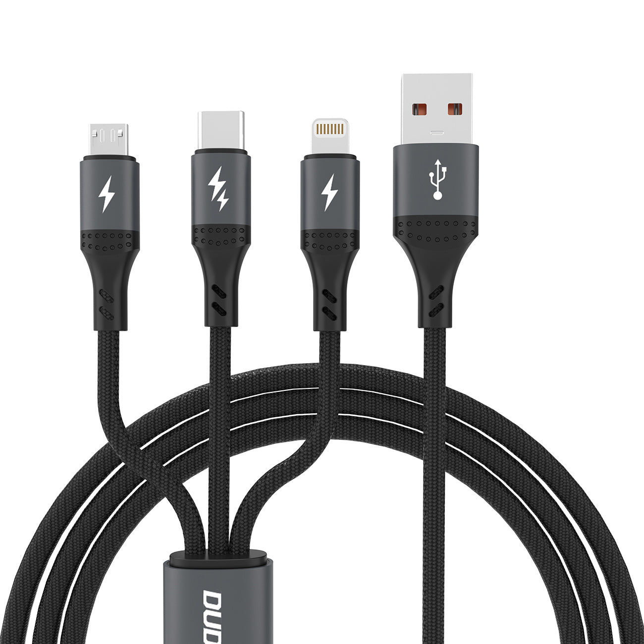 USB Cables – 3in1 Cable 60W USB-A - MicroUSB USB-C - Carlat