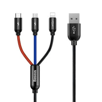 USB Cables – 3in1 Cable USB-A - micro USB / - Carlat