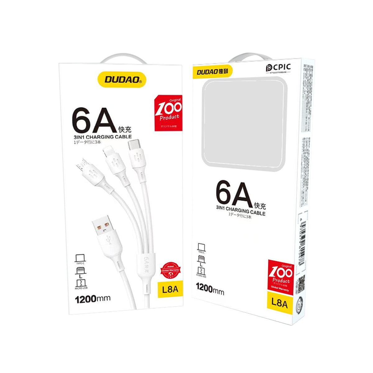 USB Cables – 3in1 Cable USB-A to USB-C micro USB - Carlat