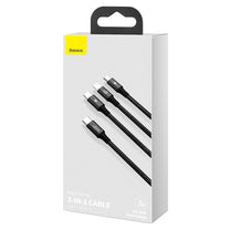 USB Cables – 3in1 Cable USB-C - USB-C / iPhone - Carlat