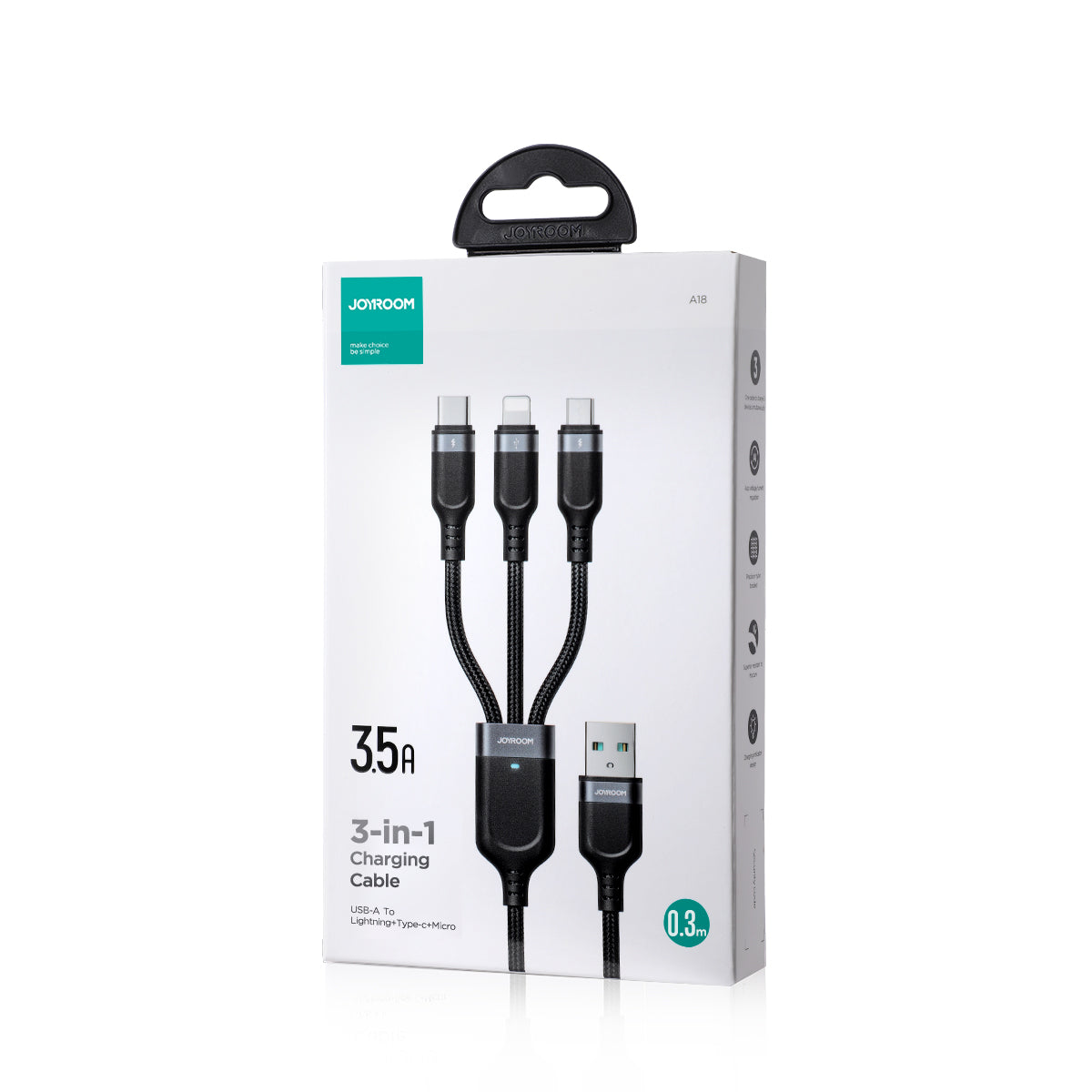 USB Cables – 3in1 Cable USB Multi-Use Series to Lightning - Carlat
