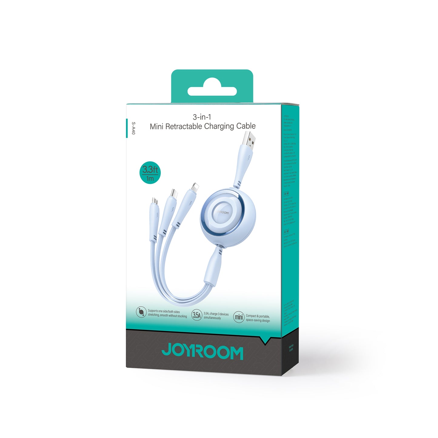 USB Cables – 3in1 Colorful Series USB-A to USB-C / - Carlat
