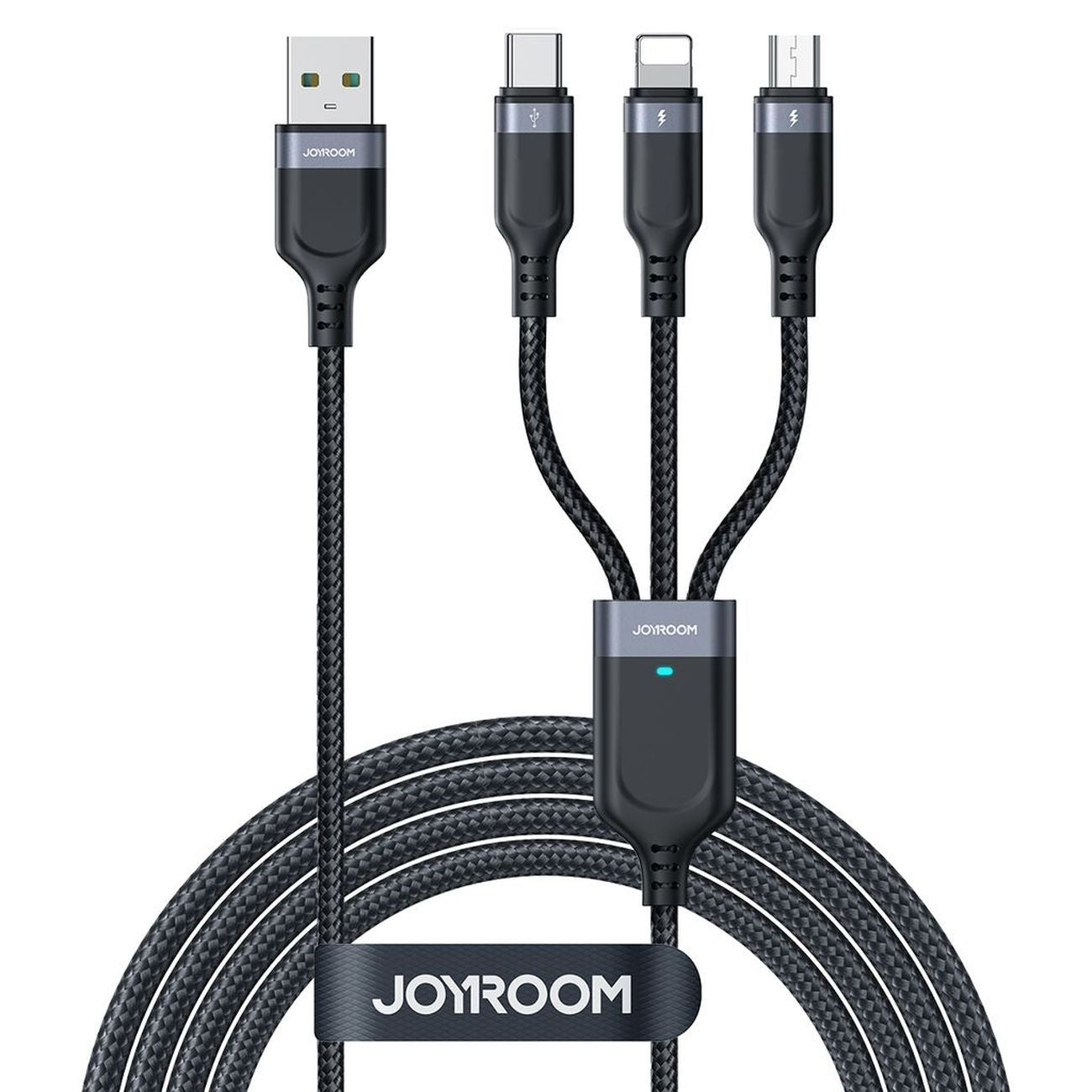 USB Cables – 3in1 USB-A - Lightning USB-C MicroUSB cable - Carlat