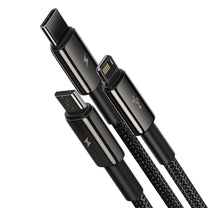 USB Cables – 3in1 USB cable USB-C Iphone Lightning microUSB - Carlat