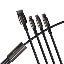 USB Cables – 3in1 USB cable USB-C Iphone Lightning microUSB - Carlat