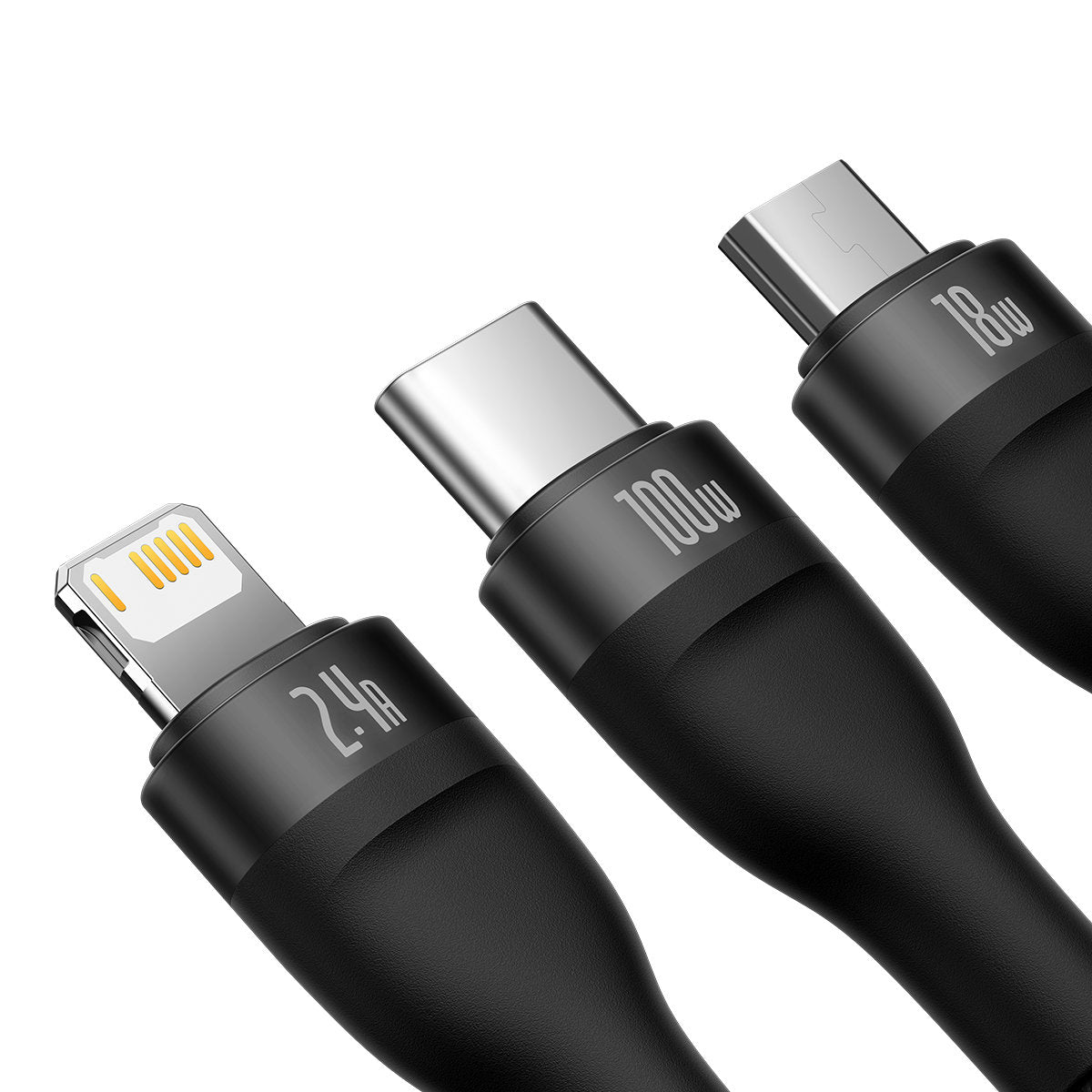 USB Cables – 3in1 USB to USB-C / iPhone Lightning - Carlat