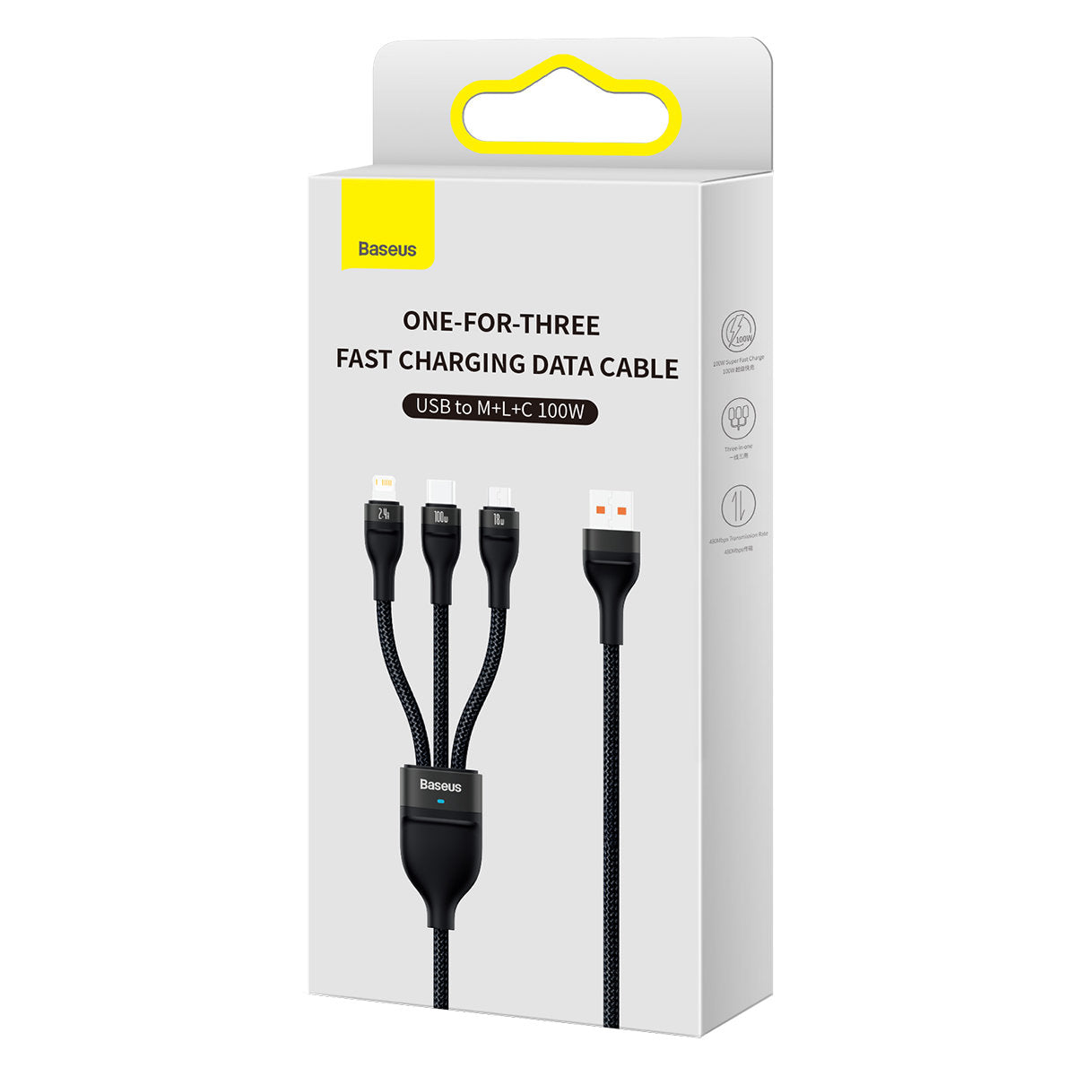 USB Cables – 3in1 USB to USB-C / iPhone Lightning - Carlat