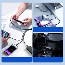 USB Cables – 4in1 Cable USB-A - 2x USB-C iPhone - Carlat