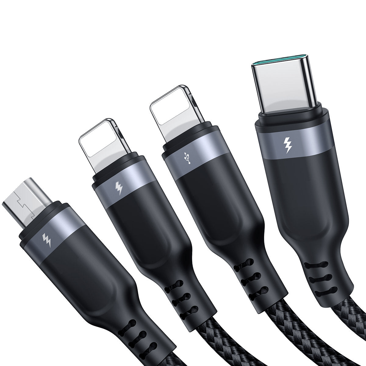 USB Cables – 4in1 Cable USB-A - USB-C 2x iPhone - Carlat