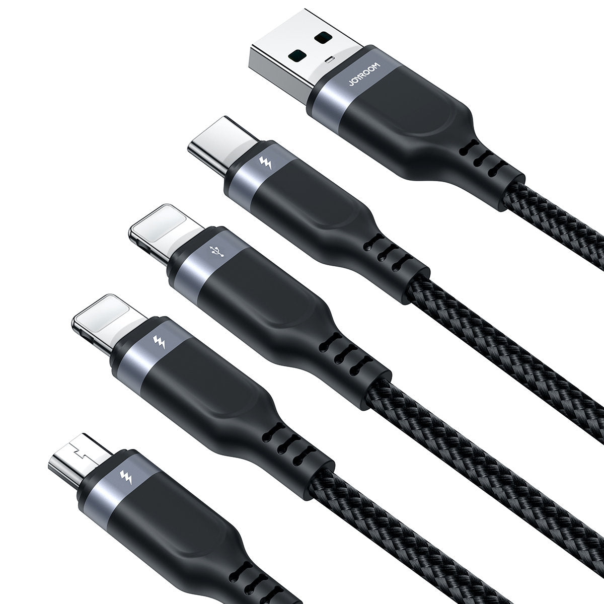 USB Cables – 4in1 Cable USB-A - USB-C 2x iPhone - Carlat