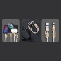 USB Cables – 4in1 Cable lanyard USB-A / USB-C / - Carlat