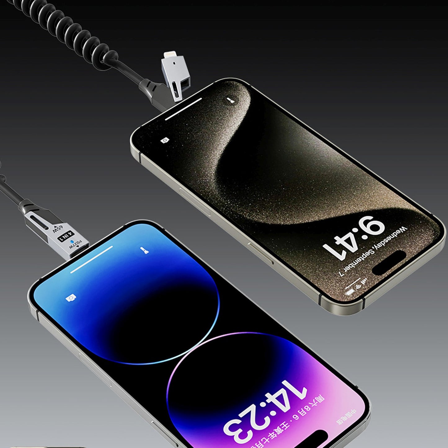 USB Cables – 4in1 USB-A / USB-C - Lightning / - Carlat