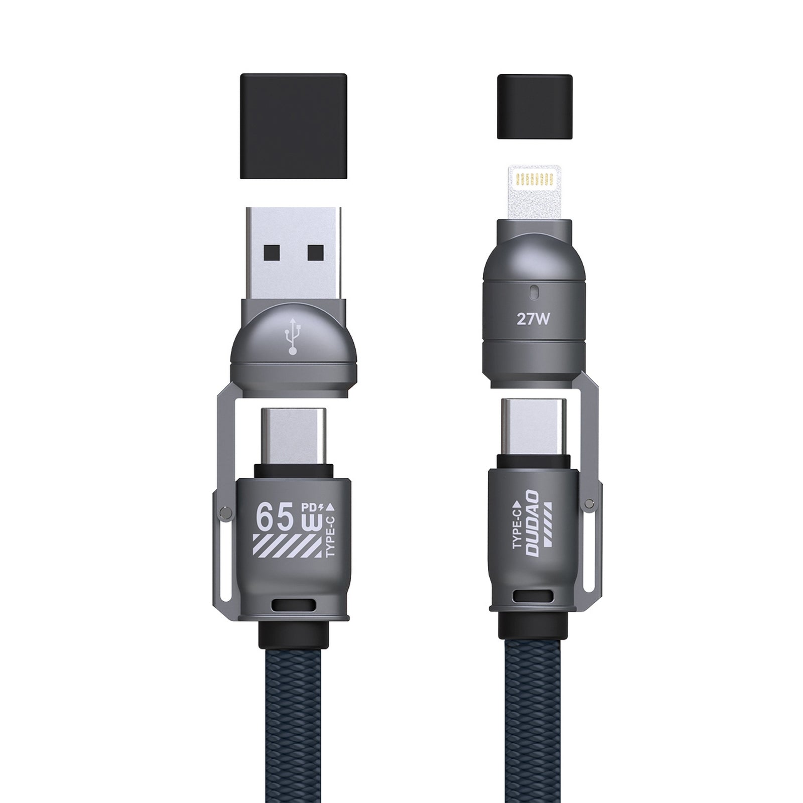USB Cables – 4in1 USB-C cable with lanyard with iPhone - Carlat