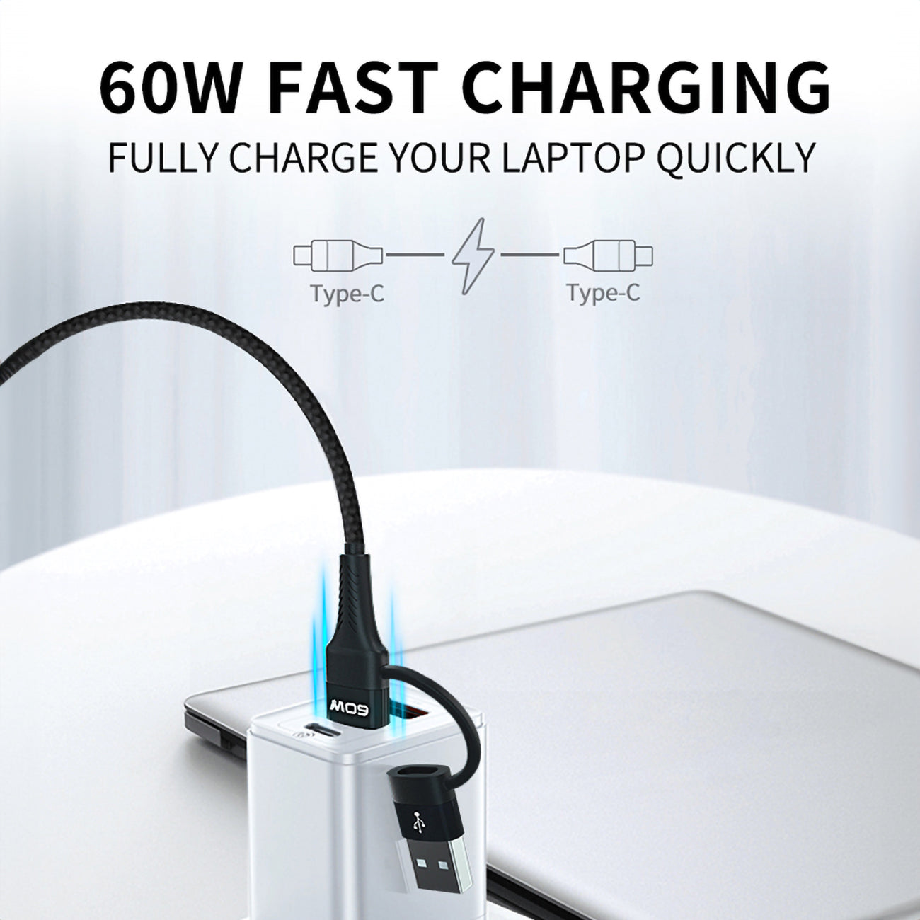USB Cables – 4in1 Universal cable 2x USB-C 1x USB-A - Carlat