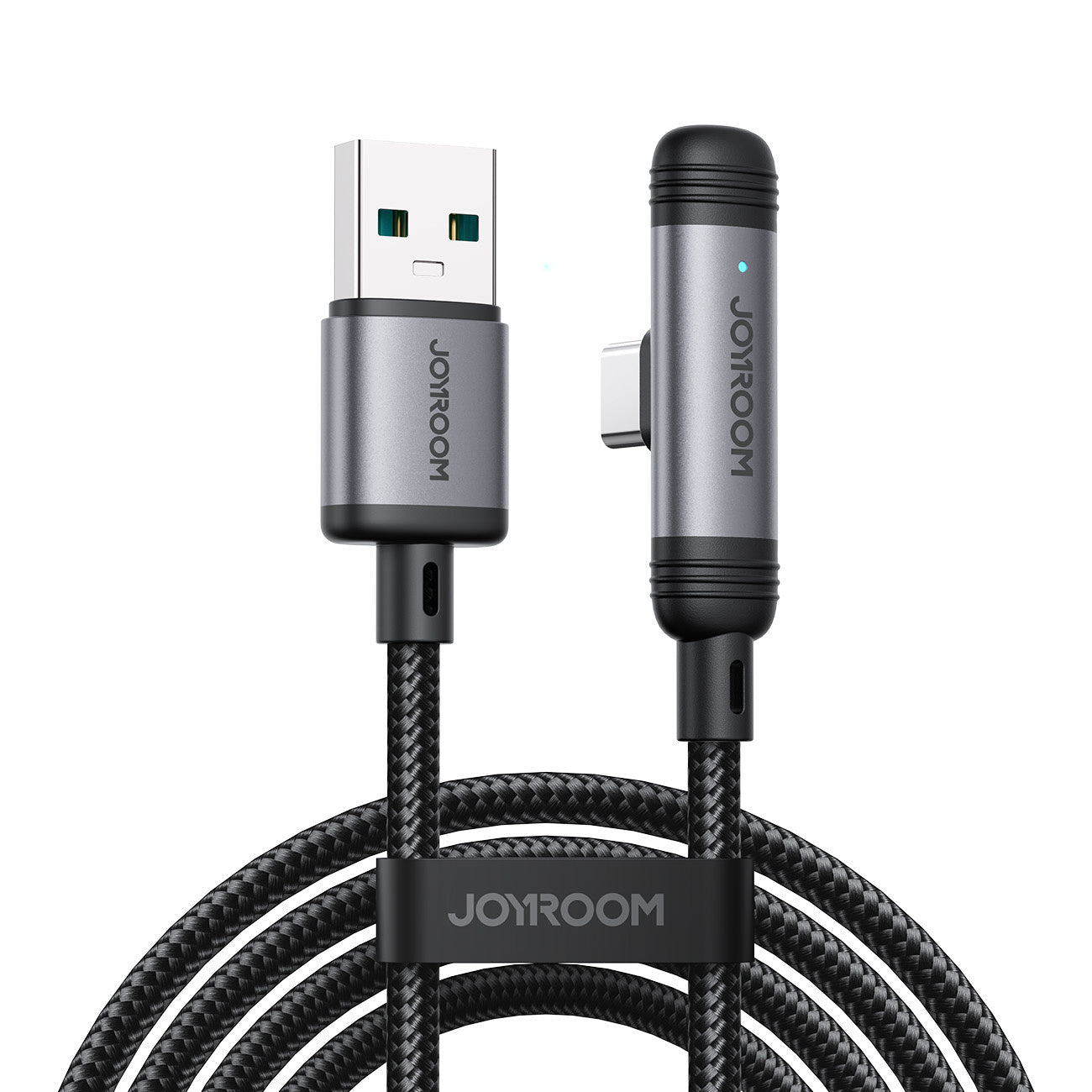 USB Cables – Angled USB-A USB-C 3A cable 1.2m - Carlat