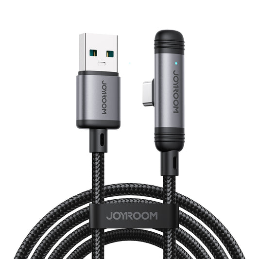 USB Cables – Angled USB-A USB-C 3A cable 1.2m - Carlat