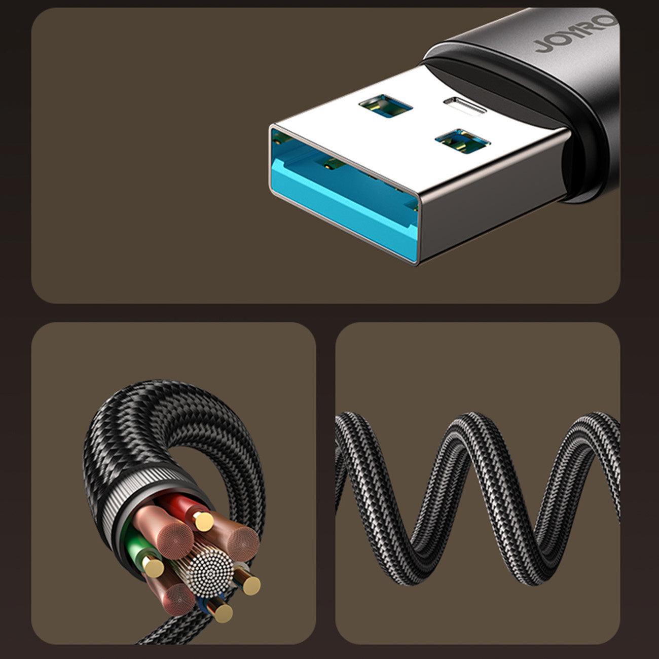 USB Cables – Angled USB-A iPhone Lightning 3A cable 1.2m - Carlat