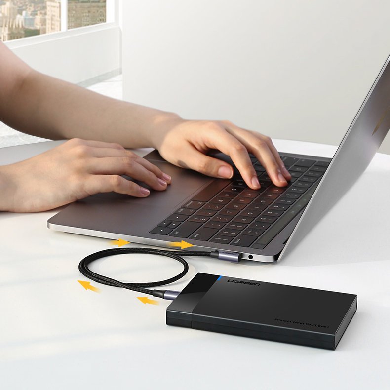 USB Cables – Angled USB-C Power Delivery cable 60W 20V - Carlat