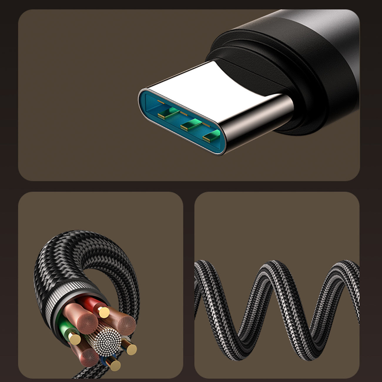 USB Cables – Angled USB-C - iPhone Lightning cable 30W - Carlat